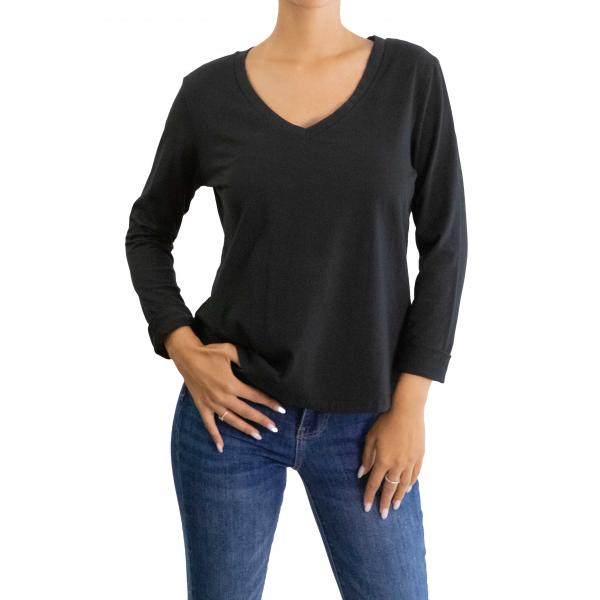 Maglia con scollo a V
